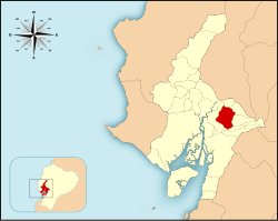 Mapa Sageo de Guayas - Milagro